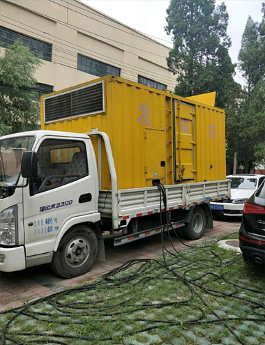 川汇发电车出租-柴油发电机组排烟系统设计要求及其考虑因素